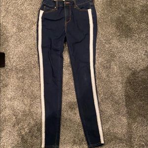 High rise blue Jeggings (lightly worn)